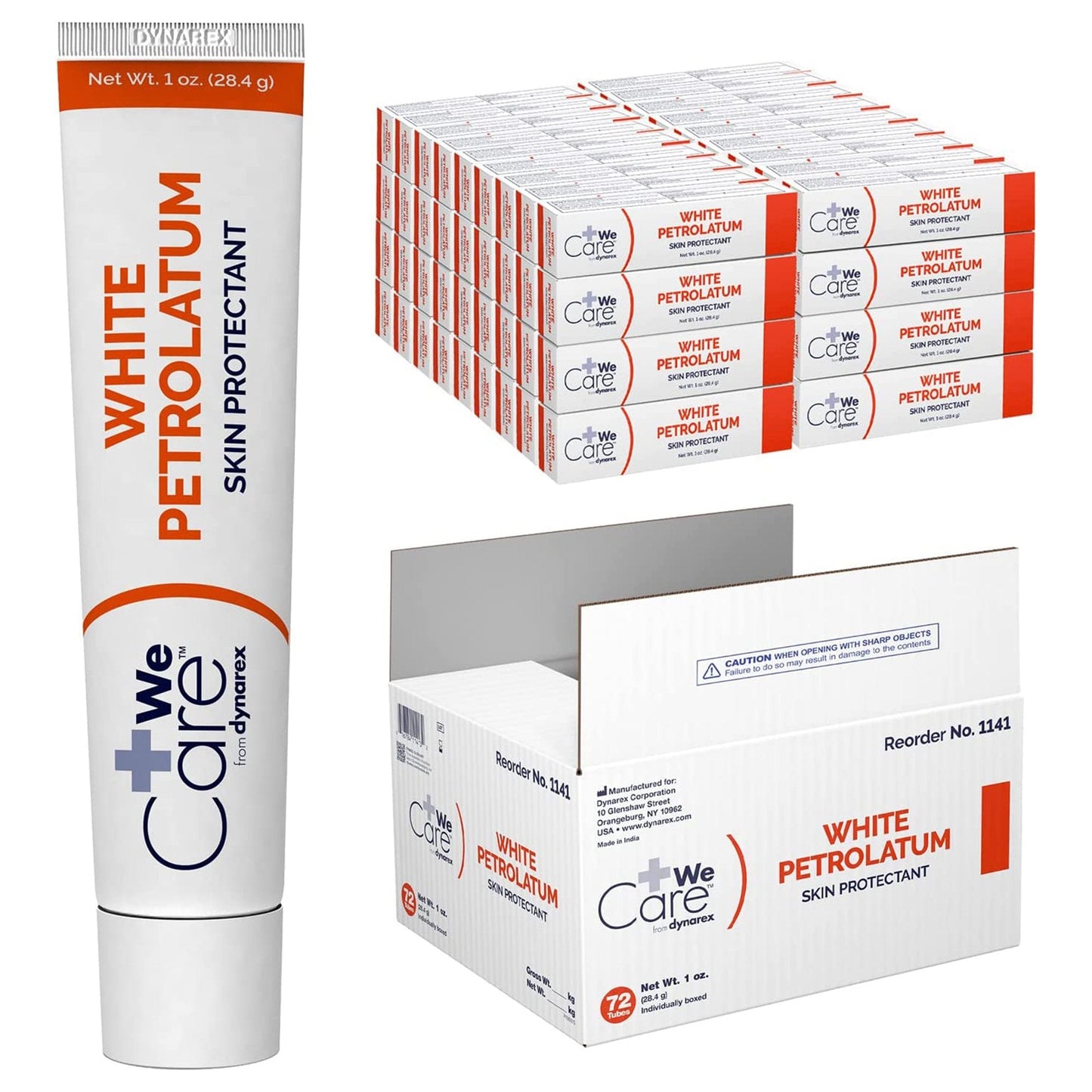 Petroleum Jelly WeCare 1 oz. Tube NonSterile, Packaging Type- Case