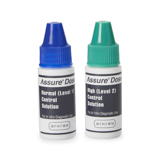 Blood Glucose Control Solution Assure Dose 2 X 2.5 mL Level 1 & 2, Packaging Type- Box
