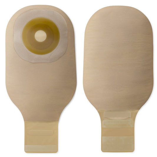 Colostomy Pouch Premier Flextend One-Piece System 12 Inch Length Flat, Pre-Cut 1-1/4 Inch Stoma Drainable, Packaging Type- Box