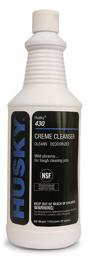 Husky 430 Surface Cleaner Acid Based Manual Squeeze Cream 32 oz. Bottle Mint Scent NonSterile, Packaging Type- Each