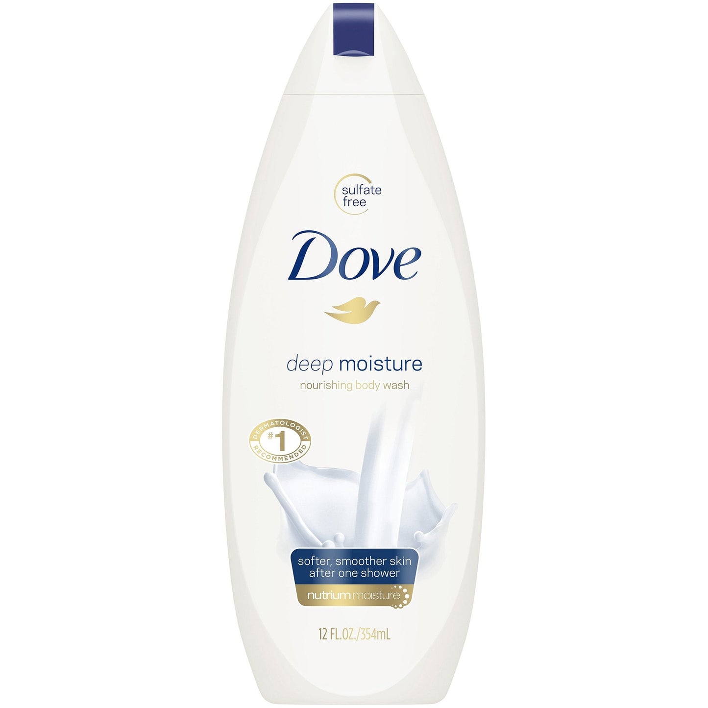 Body Wash Dove Deep Moisture Liquid 12 oz. Bottle Scented