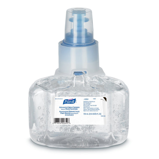 Hand Sanitizer Purell Advanced 700 mL Ethyl Alcohol Gel Dispenser Refill Bottle, Packaging Type- Each