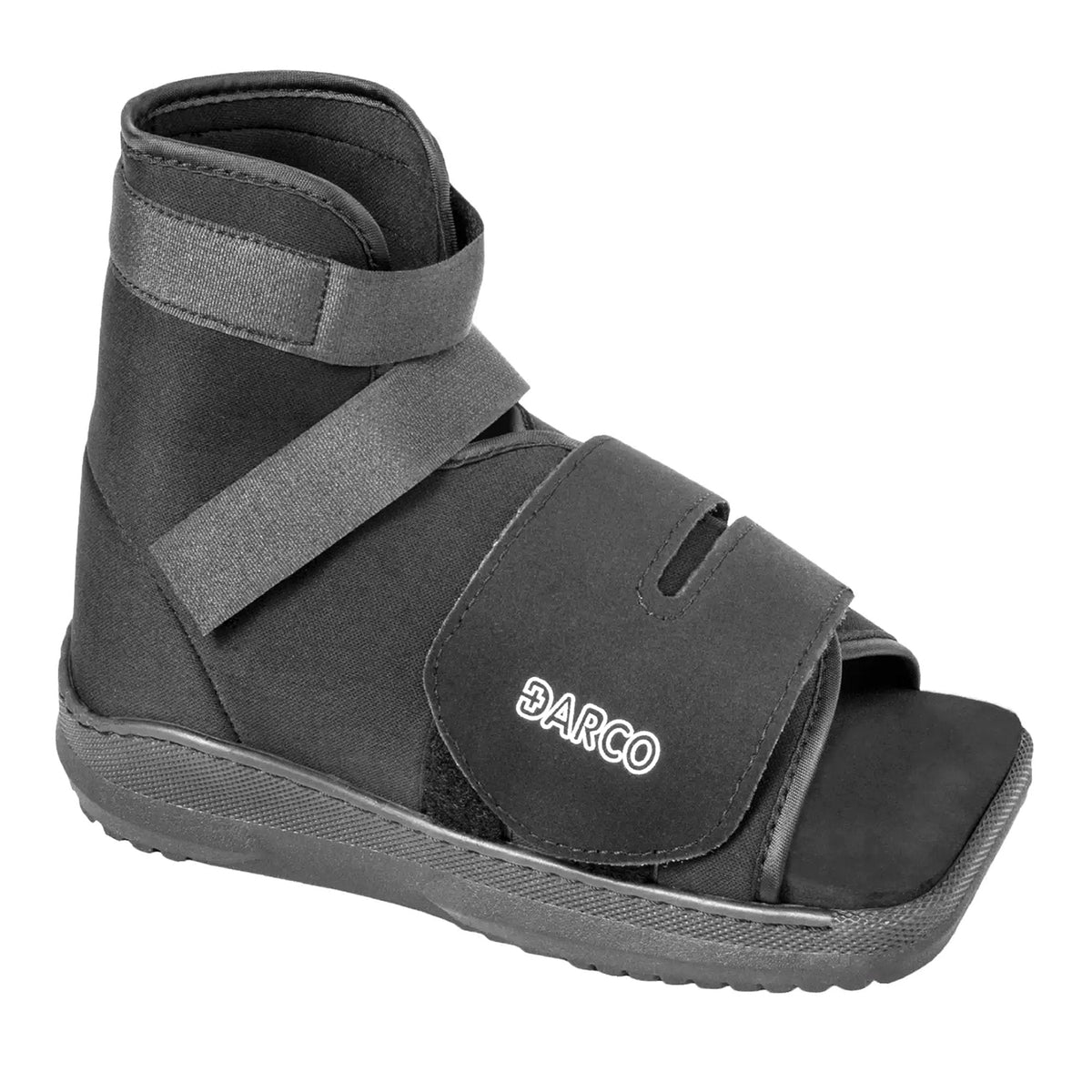 Smiling Max Boot Cast Boot SlimLine Large Unisex Black - Great Smile Company