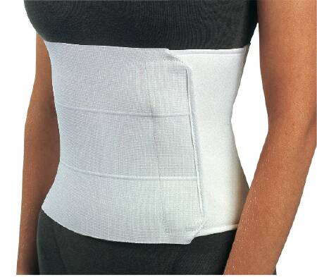 Abdominal Binder ProCare Premium One Size Fits Most Hook and Loop Closure 30 to 45 Inch Waist Circumference 12 Inch Height Adult, Packaging Type- Each