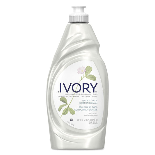 Dish Detergent Ivory 24 oz. Bottle Liquid Classic Scent,  Packaging Type- Each