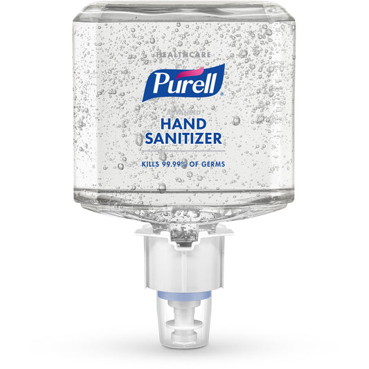 Hand Sanitizer Purell Healthcare Advanced 1,200 mL Ethyl Alcohol Gel Dispenser Refill Bottle, Packaging Type- Case