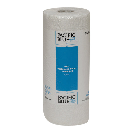 Kitchen Paper Towel Pacific Blue Select Perforated Roll 8-4/5 X 11 Inch