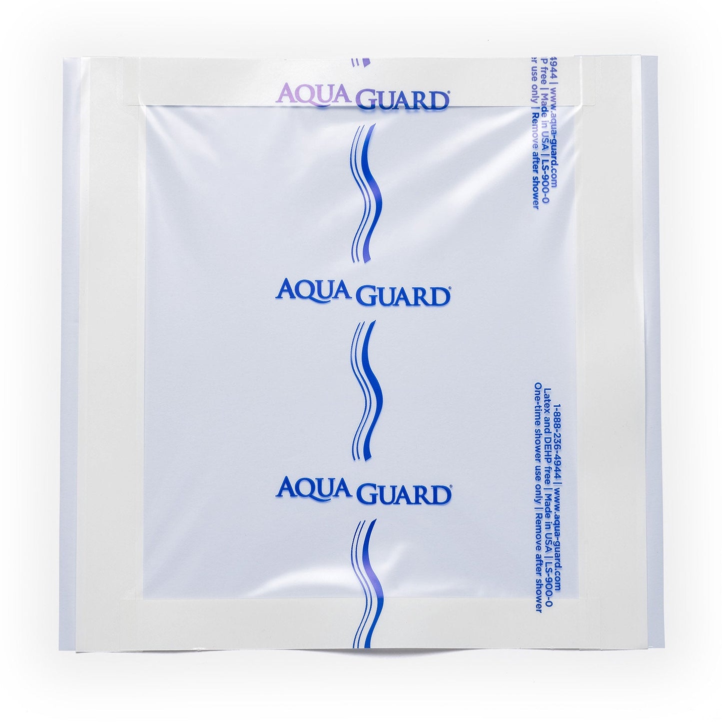 IV Site Barrier Protector AquaGuard Shower Sheet Cover 9 X 9 Inch,  Packaging Type- Each