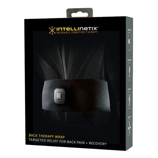 Vibration Therapy Wrap Intellinetix Lumbar One Size Fits Most, Packaging Type- Each