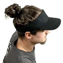 Load image into Gallery viewer, Billy Bob Man Bun Visor - billy-bob-man-bun-visor