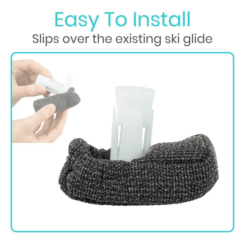 Walker Ski Glide Covers - walker-ski-glide-covers