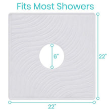 Load image into Gallery viewer, 22&quot; x 22&quot; Shower Mat