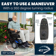 Load image into Gallery viewer, Electric Wheelchair Model V - electric-wheelchair-model-v