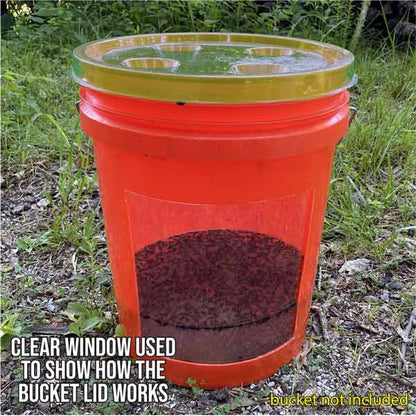 2 PACK – 5 Gallon Bucket Fly-Condo™- Turn any 5 gallon bucket into a Fly Trap - 2-pack-5-gallon-bucket-fly-condo™-turn-any-5-gallon-bucket-into-a-fly-trap