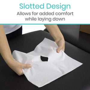 Headrest Paper Sheets 12x12 w/ Slit