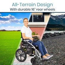 Load image into Gallery viewer, Compact Power Wheelchair - Foldable Long Range Transport Aid