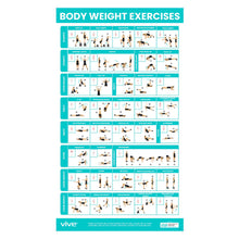 Load image into Gallery viewer, Bodyweight Workout Poster