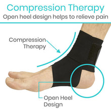 Load image into Gallery viewer, Ankle Wraps - Black - ankle-wraps