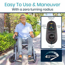 Load image into Gallery viewer, Compact Power Wheelchair - Foldable Long Range Transport Aid