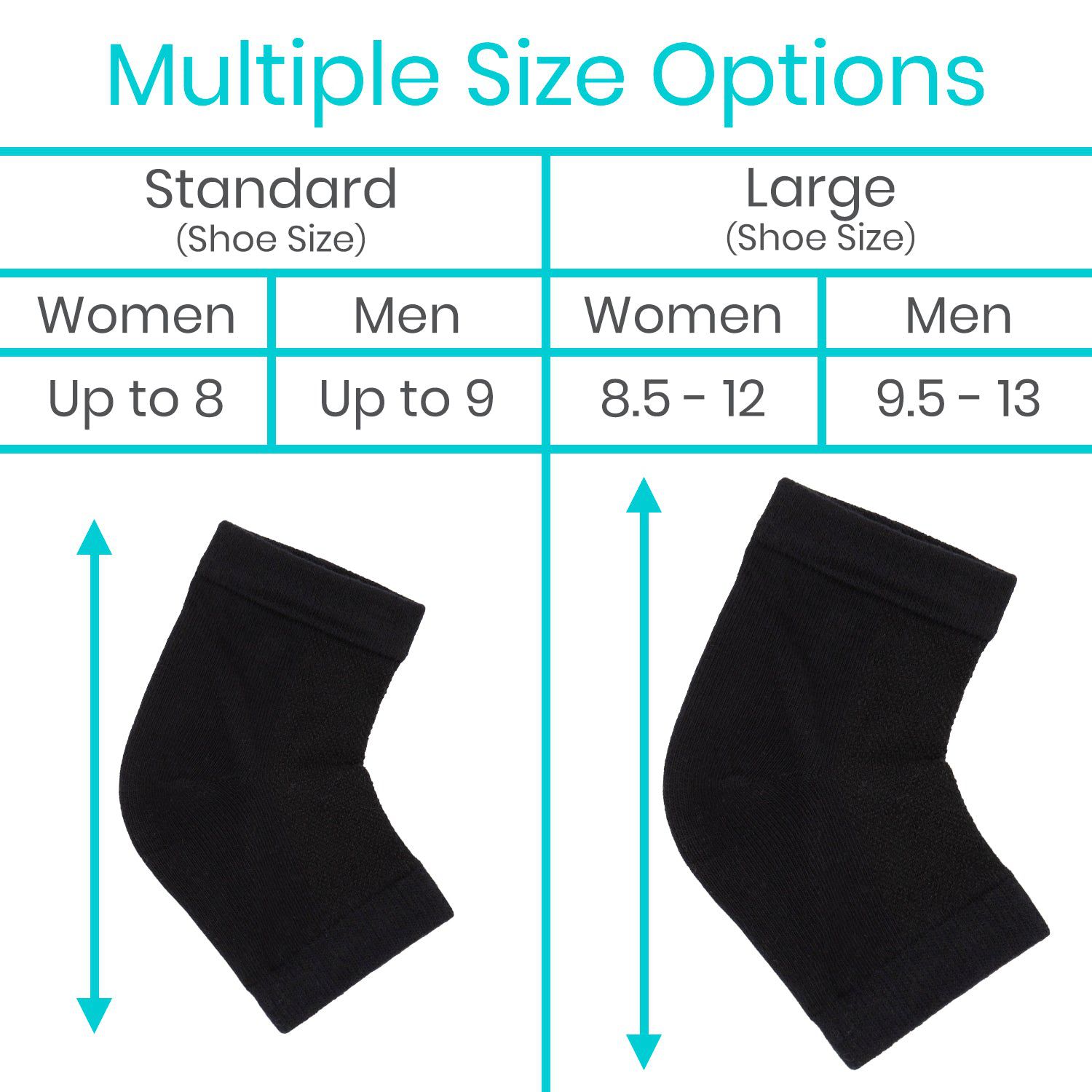 Gel Heel Socks - moisturizing-ankle-socks