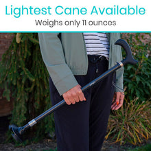 Load image into Gallery viewer, Carbon Fiber Standing Cane
