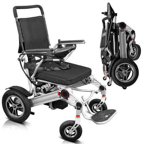 Power Wheelchair - Foldable Long Range Transport Aid - Default Title - power-wheelchair