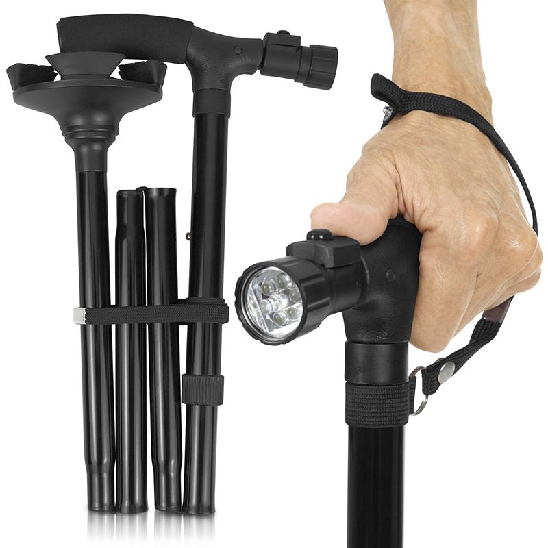 LED Folding Cane - Default Title - folding-cane-with-light