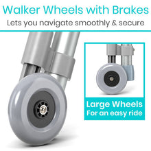 Load image into Gallery viewer, Walker Wheels with Brakes