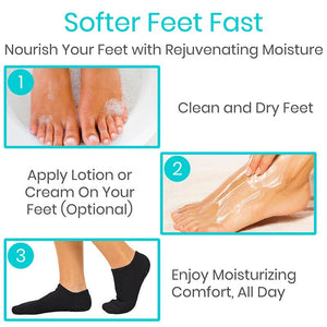 moisturizing socks by vive