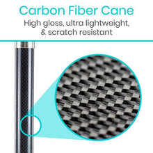 Load image into Gallery viewer, Carbon Fiber Standing Cane