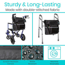 Load image into Gallery viewer, Wheelchair Bag Grey