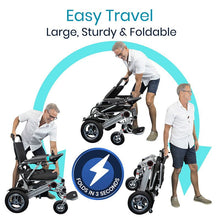 Load image into Gallery viewer, Power Wheelchair - Foldable Long Range Transport Aid