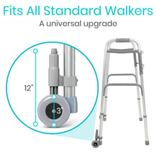 Load image into Gallery viewer, Walker Wheels with Brakes