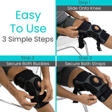 Load image into Gallery viewer, Heavy Duty Hinged Knee Brace