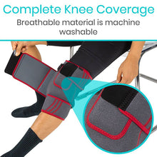 Load image into Gallery viewer, Heated Massaging Knee Brace