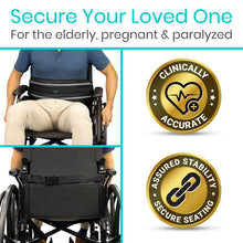 Load image into Gallery viewer, Wheelchair Seatbelt - Falls Prevention - wheelchair-seatbelt