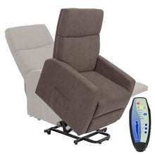 Load image into Gallery viewer, Large Massage Lift Chair - Brown - large-massage-lift-chair