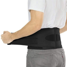 Load image into Gallery viewer, Lower Back Brace Black