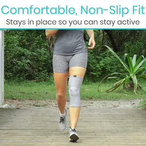 Black Bamboo Knee Sleeves