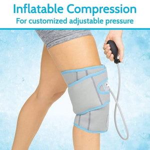 Compression Knee Ice Wrap - ice-wrap-for-knee-compression