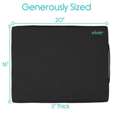 Load image into Gallery viewer, Wheelchair Gel Seat Cushion - Back Support Comfort and Pain Relief
