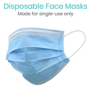 Standard Face Masks - 50 Pack