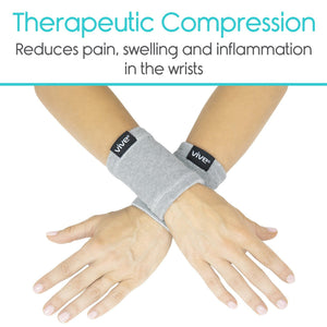 Gray Bamboo wrist support by Vive