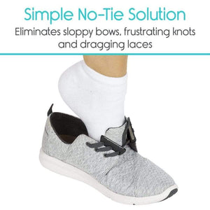 Magnetic Shoe Closures Gray