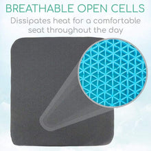 Load image into Gallery viewer, Honeycomb Gel Seat Cushions - Cars, Office &amp; Wheelchairs - gel-seat-cushion