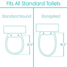 Load image into Gallery viewer, Raised Toilet Seat