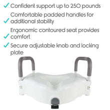 Load image into Gallery viewer, Raised Toilet Seat