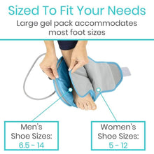 Load image into Gallery viewer, Compression Ankle Ice Wrap - compression-ankle-ice-wrap