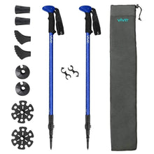 Load image into Gallery viewer, Blue Trekking Poles