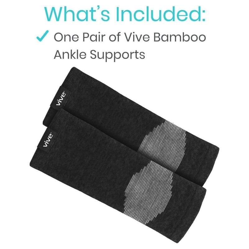 Bamboo Ankle Sleeves - ankle-compression-sleeve-support